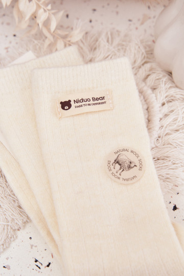 cálido ENełniane Medias FemeninoActivadoszyAką color marfil