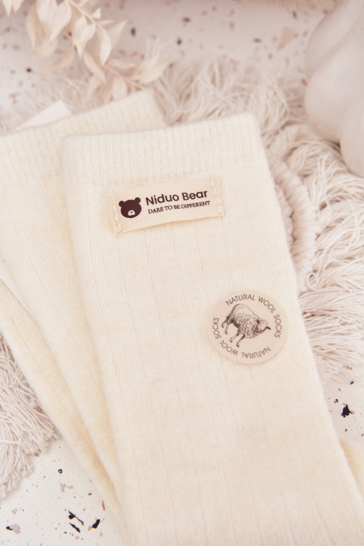 cálido ENełniane Medias FemeninoActivadoszyAką color marfil