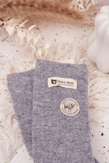 cálido ENełniane Medias FemeninoActivadoszyAką color gris