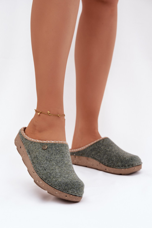 zapatos hecho en casa Zapatillas Femenino Inblu ED000031 color verde