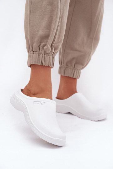 Zapatillas ligeras Zapatillas Zuecos Femenino el color blanco Parissa 2