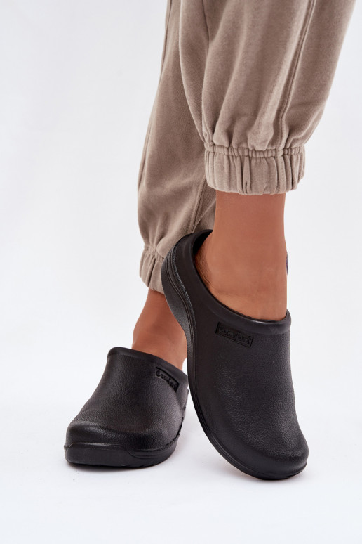 Zapatillas ligeras Zapatillas Zuecos Femenino de color negro Parissa