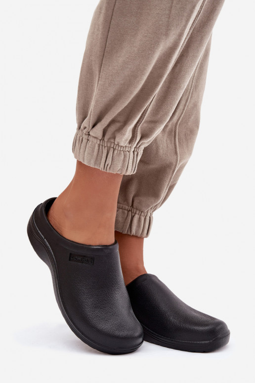 Zapatillas ligeras Zapatillas Zuecos Femenino de color negro Parissa