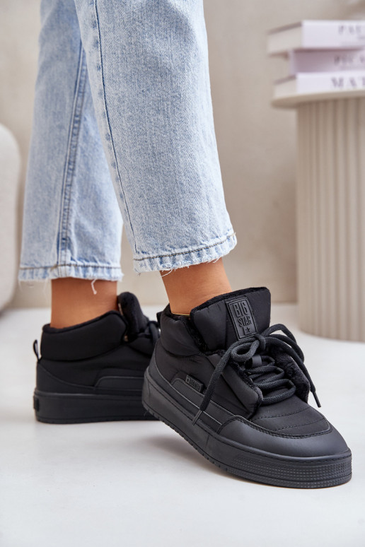 Botas de nieve Femenino Big Star OO274A530 de color negro