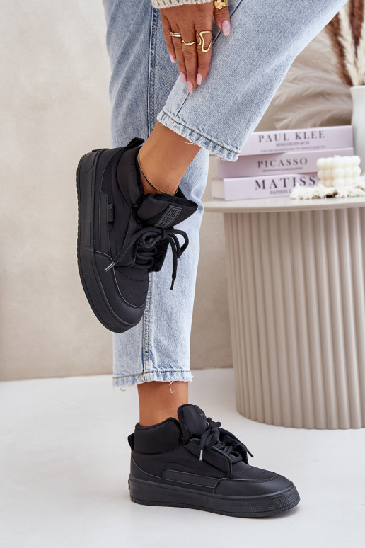 Botas de nieve Femenino Big Star OO274A530 de color negro