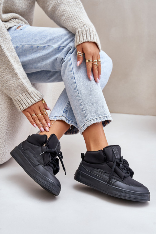 Botas de nieve Femenino Big Star OO274A530 de color negro