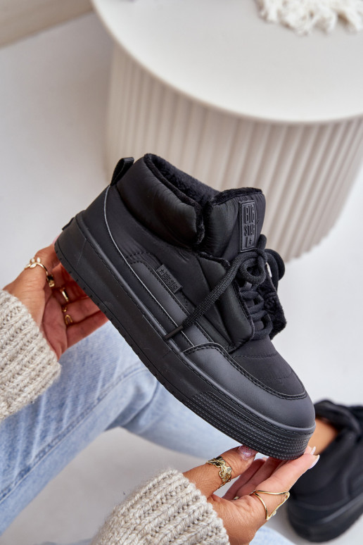 Botas de nieve Femenino Big Star OO274A530 de color negro