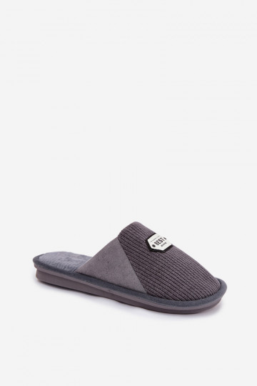 Zapatillas de hombre grises con lengüeta Presine