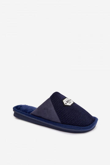 Zapatillas de hombre azul marino con lengüeta Presine