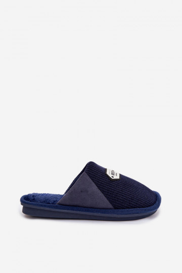 Zapatillas de hombre azul marino con lengüeta Presine 2