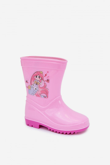 Botas de goma Infantil color rosa Esalina