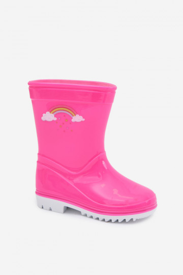 Botas de goma Infantil color rosa Esalina