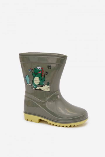 Botas de goma color caqui para niños "Esalina"