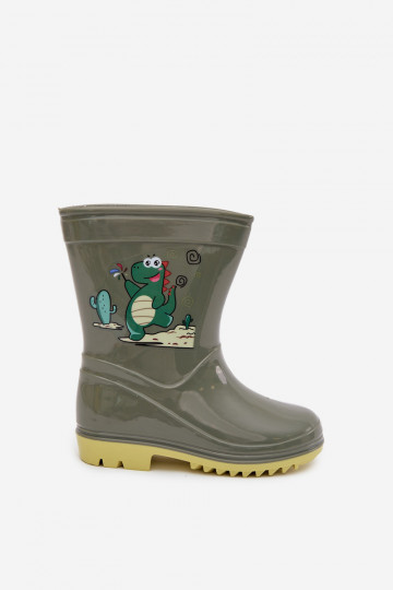 Botas de goma color caqui para niños "Esalina" 2