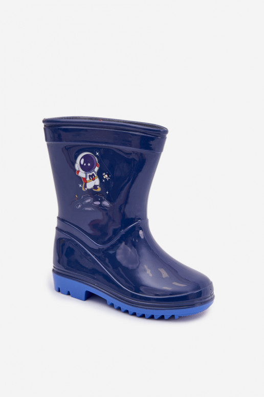 Botas de goma Infantil azul oscuro Esalina