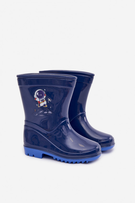 Botas de goma Infantil azul oscuro Esalina