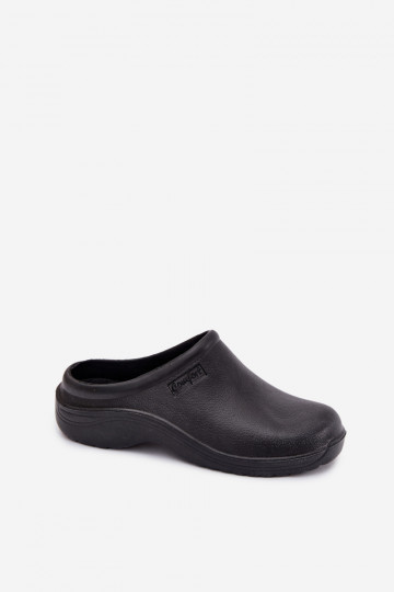 Zuecos negros para hombre "Sorvian"
