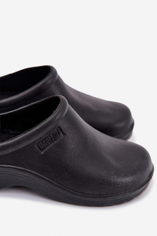 Zapatillas ligeras Zapatillas Zuecos Tiene quesculino de color negro Sorvian