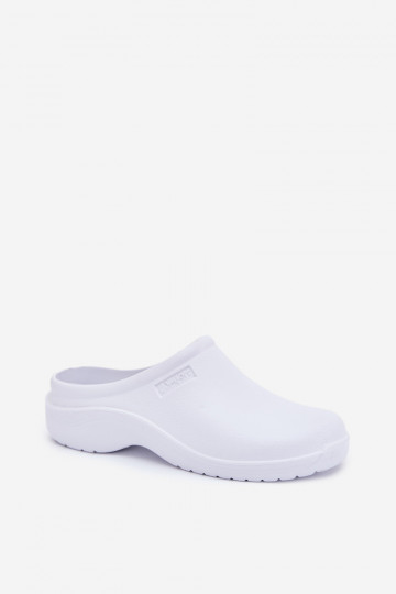Zuecos blancos para hombre "Sorvian"