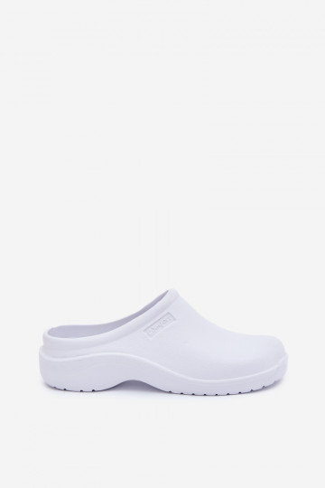 Zuecos blancos para hombre "Sorvian" 2
