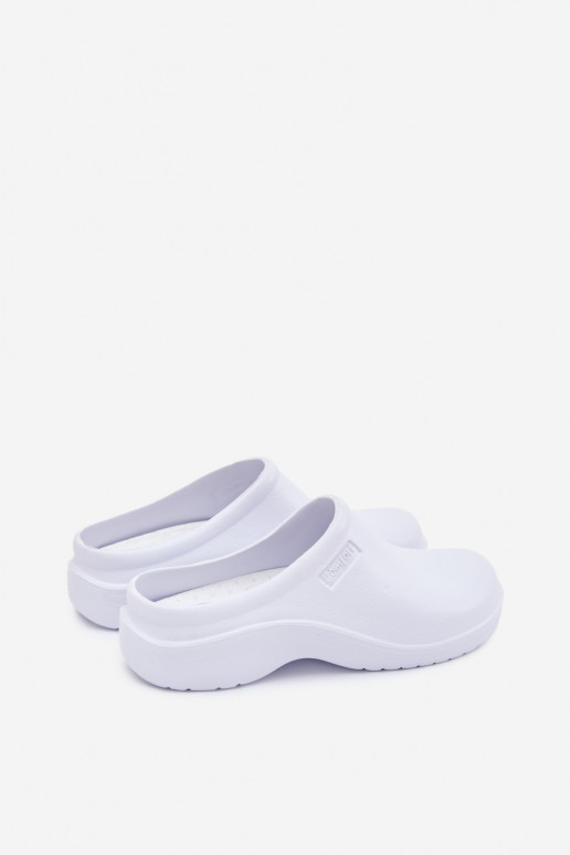 Zapatillas ligeras Zapatillas Zuecos Tiene quesculino el color blanco Sorvian