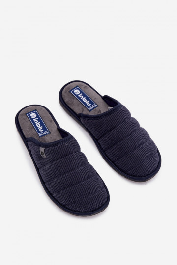 zapatos hecho en casa Zapatillas Tiene quesculino Inblu 91000032 azul oscuro 2
