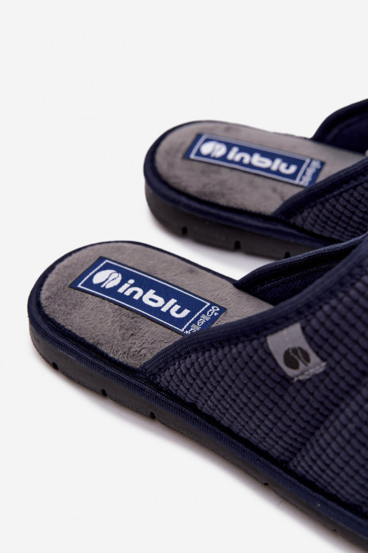 zapatos hecho en casa Zapatillas Tiene quesculino Inblu 91000032 azul oscuro