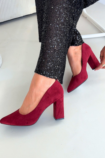 Zapatos de gamuza con tacones Sergio Leone PB216 BrodoAe