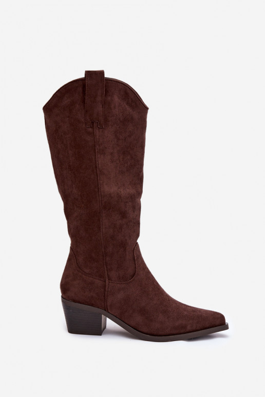 botas estilo vaquero Femenino CzekoladoAe Jazelle