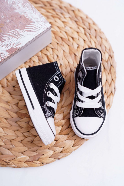 Zapatos infantiles con suela. de color negro Filemon