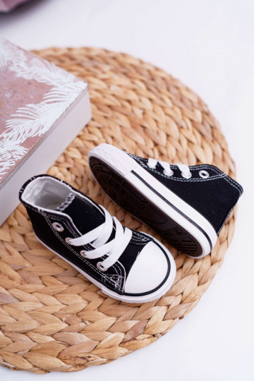 Zapatos infantiles con suela. de color negro Filemon 2