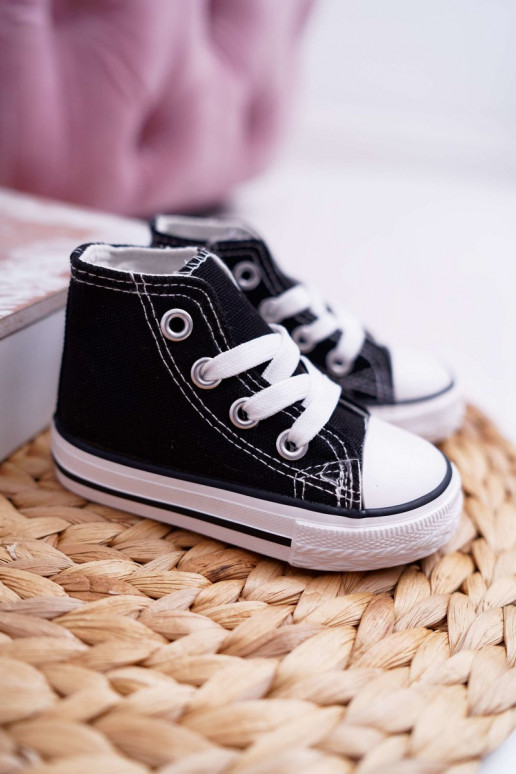 Zapatos infantiles con suela. de color negro Filemon