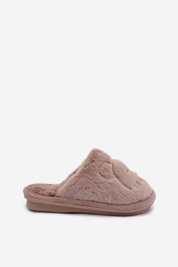 Zapatillas de niño color arena con pelo Norene 2