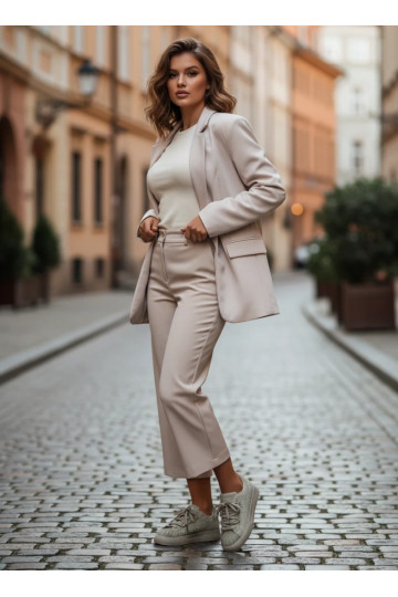 Decorado Zapatillas modelo zapatos. Femenino color verde Calissea