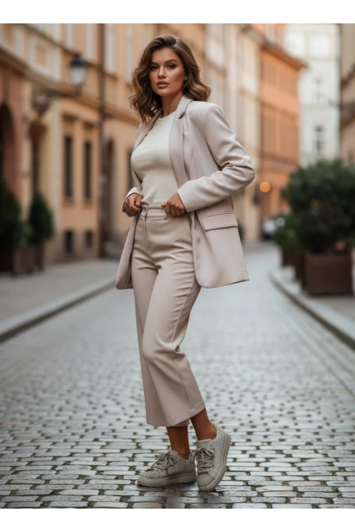 Decorado Zapatillas modelo zapatos. Femenino color verde Calissea