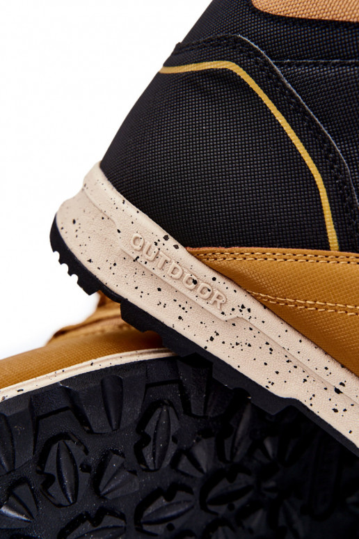 Femenino Alto botas de montaña Big Star KK274609 color marrón