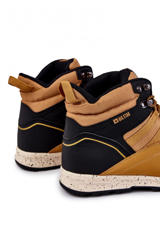 Femenino Alto botas de montaña Big Star KK274609 color marrón