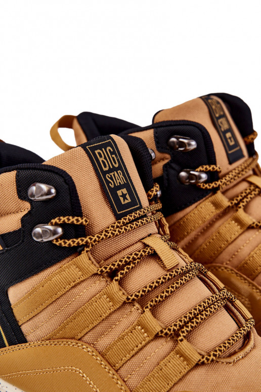 Femenino Alto botas de montaña Big Star KK274609 color marrón