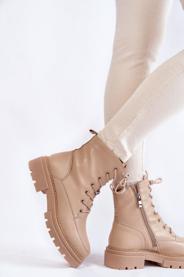Piel calentamiento Botas La.Fi 250009TA-QN beige 2
