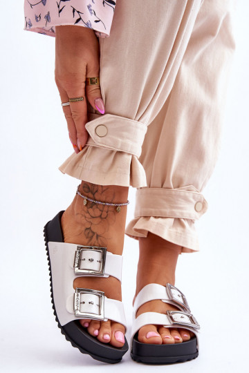 Femenino Zapatillas Suavemente ZAXY HH285159 el color blanco