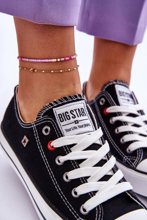 Zapatos de mujer Big Star T274023 de color negro