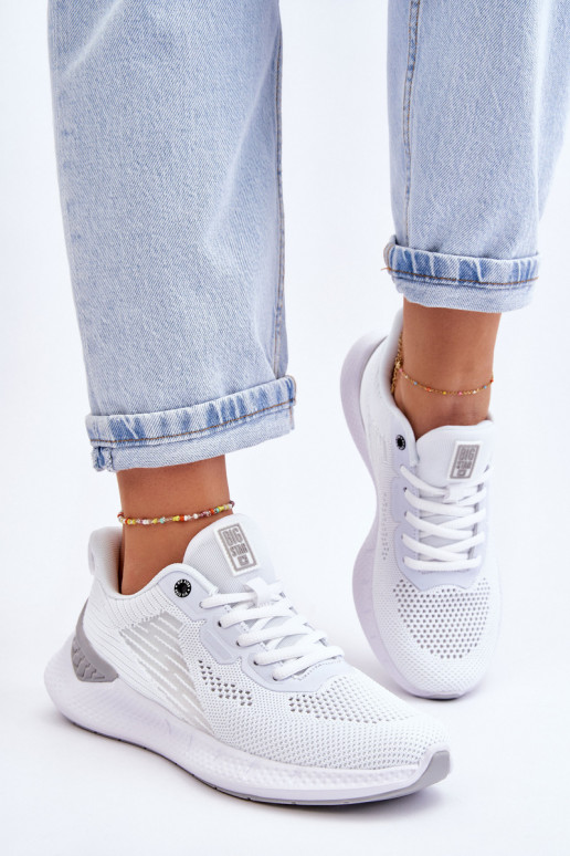 Femenino  zapatillas Memory Foam System Big Star LL274297 el color blanco