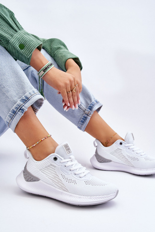 Femenino  zapatillas Memory Foam System Big Star LL274297 el color blanco