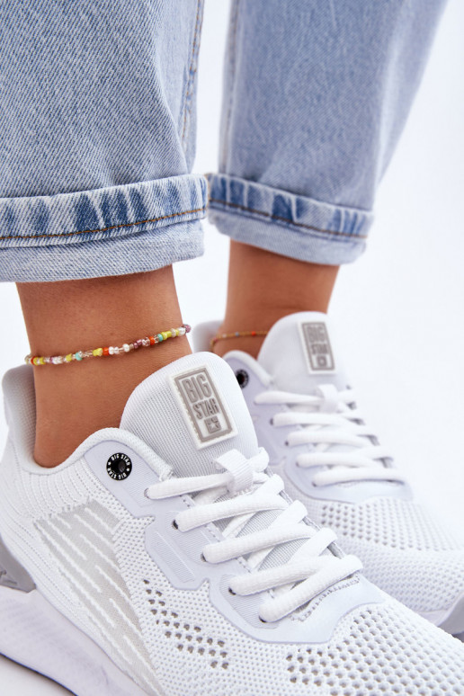 Femenino  zapatillas Memory Foam System Big Star LL274297 el color blanco