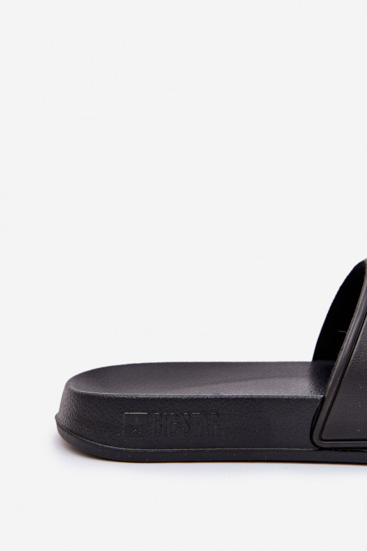 Pantuflas ligeras de espuma Tiene quesculino Big Star MM174322 de color negro