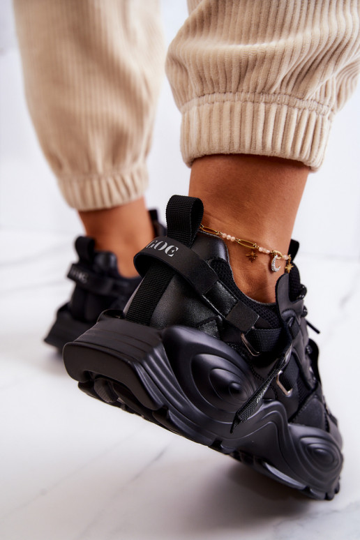 zapatillas Zapatillas modelo zapatos. GOE JJ2N4083 de color negro