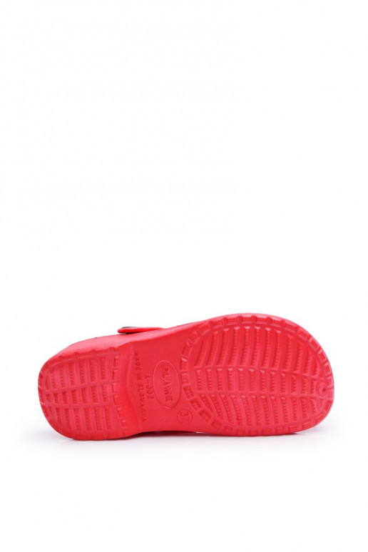 Femenino Zapatillas sandalias Do Ogrodu color rojo Zapatillas ligeras EVA