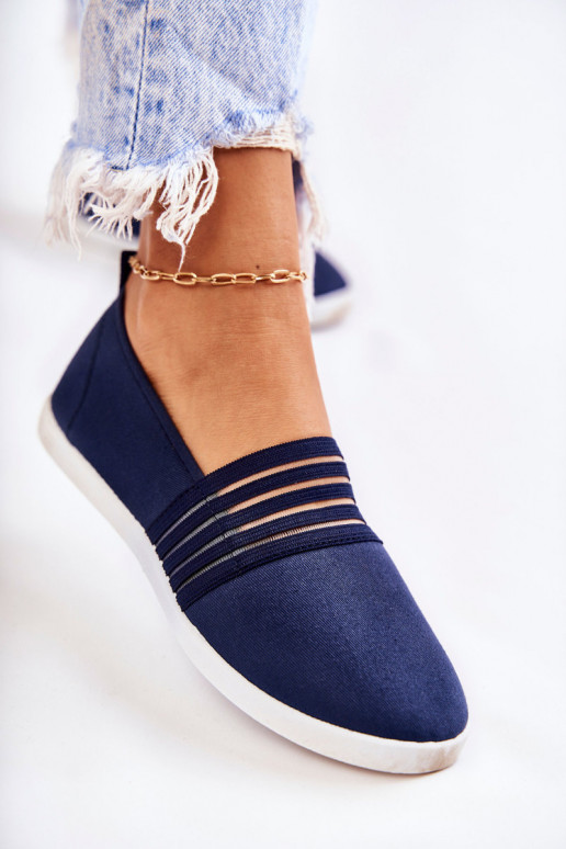 Femenino Zapatillas  Slip-On azul oscuro Lilis