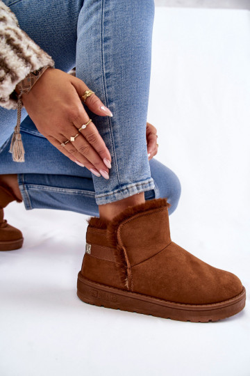 Femenino Botas Botas de nieve Big Star KK274620 color marrón