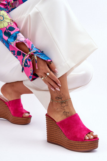 Zapatillas ligeras con una plataforma color rosa Good Vibe 2